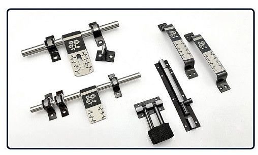 Vintae Silver Stainless Steel Door Kits