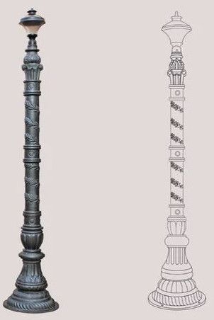 11m Street Light Pole