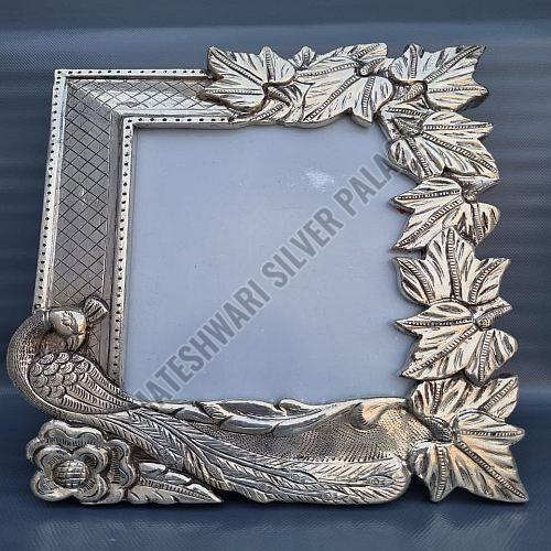 Designer Silver Plated Photo Frame