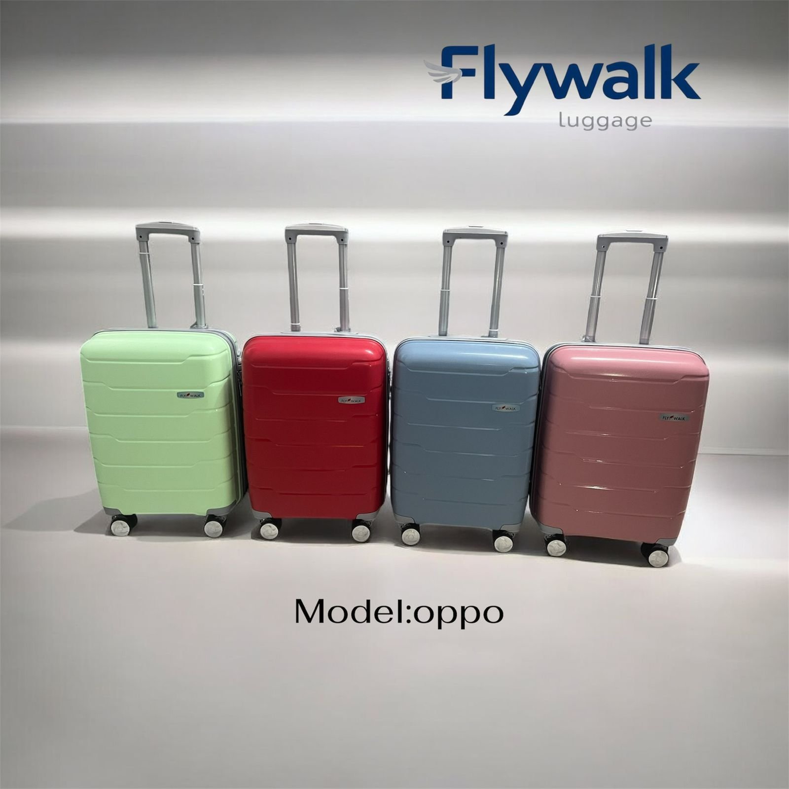 Oppo Series ABS Hard Shell Spinner Travel Trolley Bag