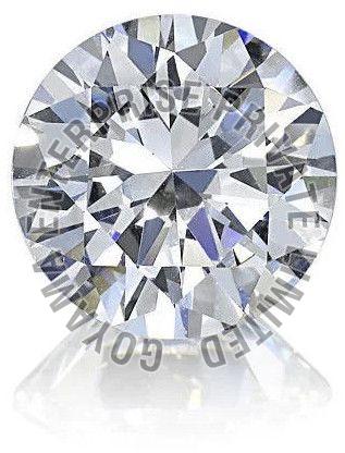 Round Cut Polished Diamond