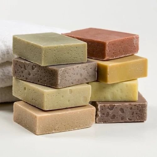 Rectangular Handmade Herbal Soap