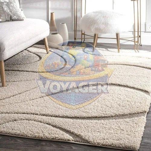 Wool High Pile Shaggy Rug