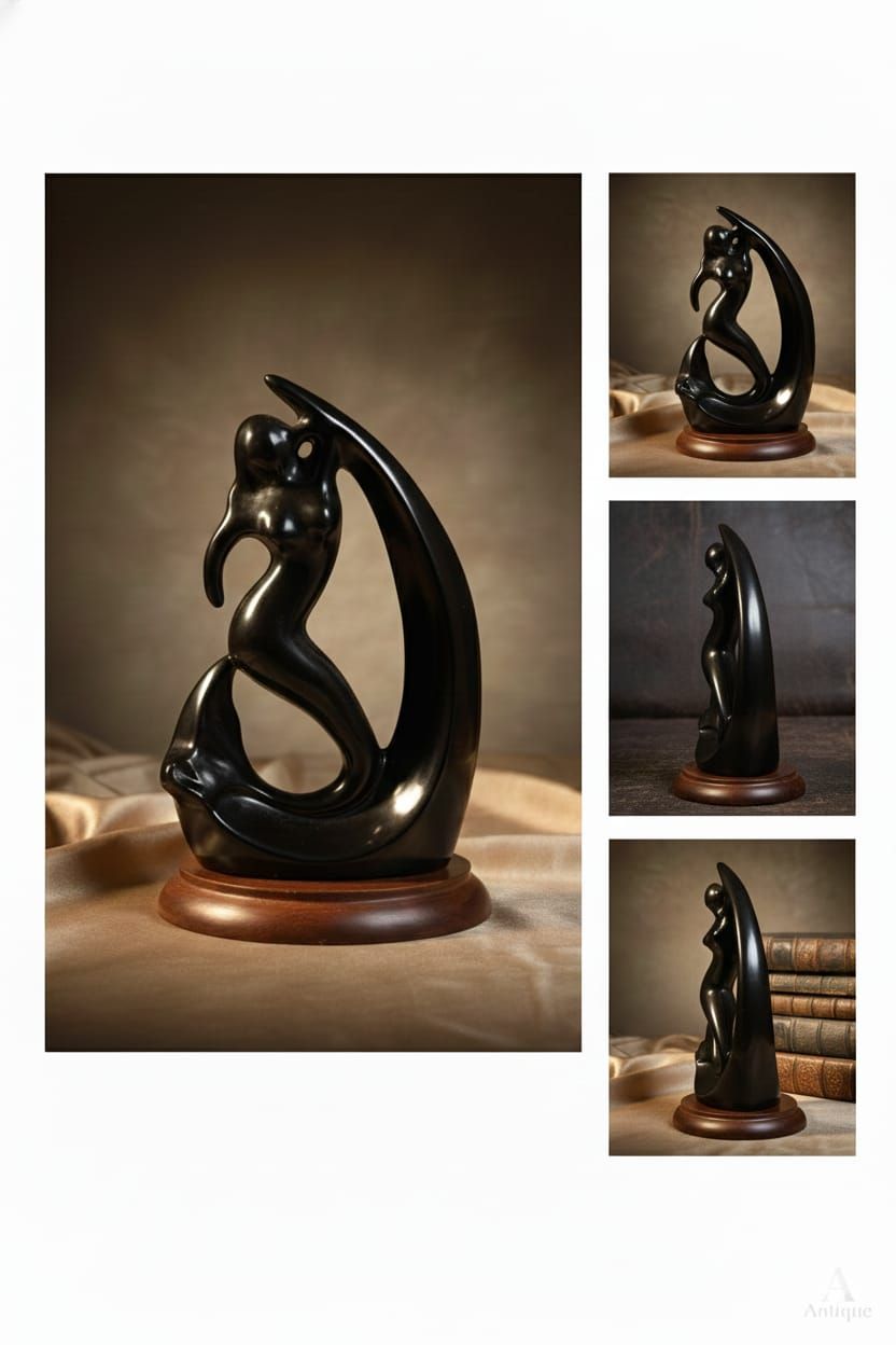 Abstract Embrace Ceramic Decor Showpiece