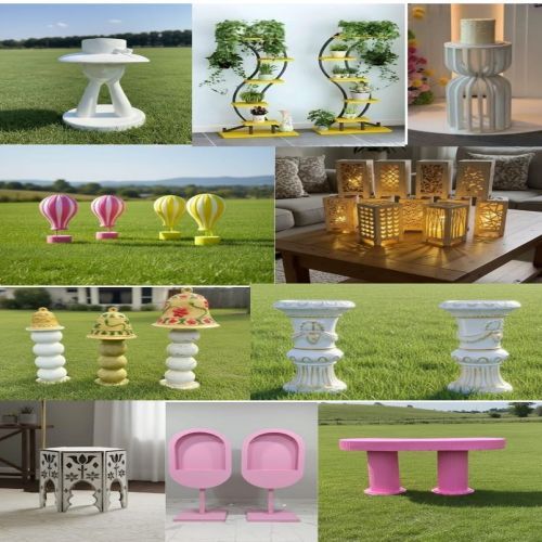 Decorative Garden Utility Display Stand