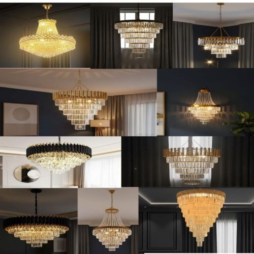 Premium Multi Tier Crystal Ceiling Chandelier