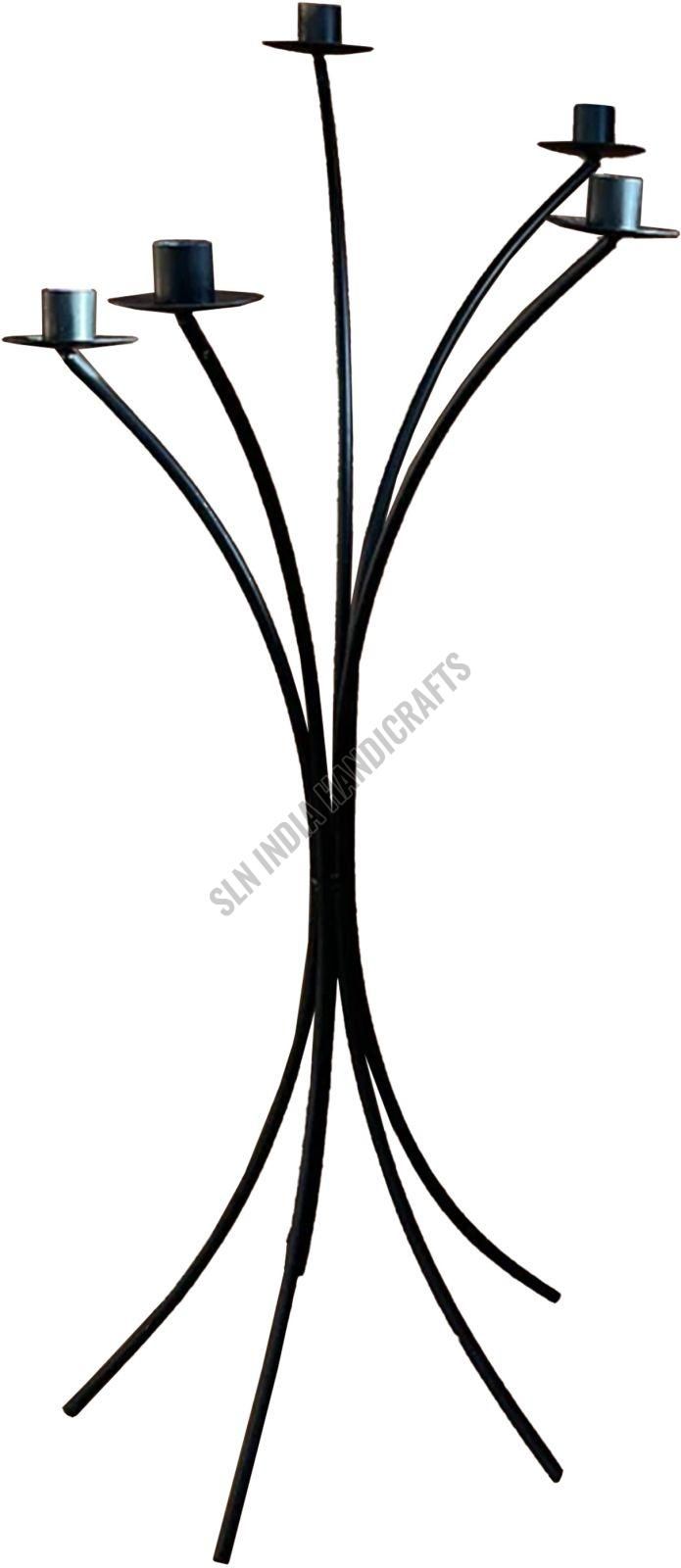 Tall Metal Floor Canble Holder