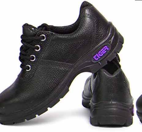 Tiger Leather Safety Shoe