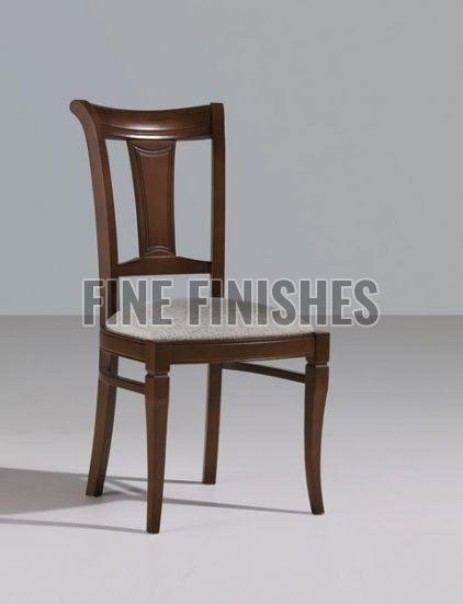 Modern Wooden Fabric Dining Chair