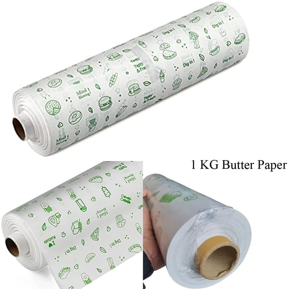1kg Butter Paper Roll
