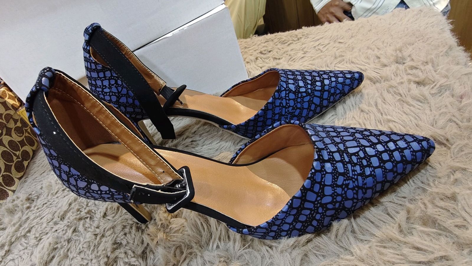 Women Leather Heel Sandal