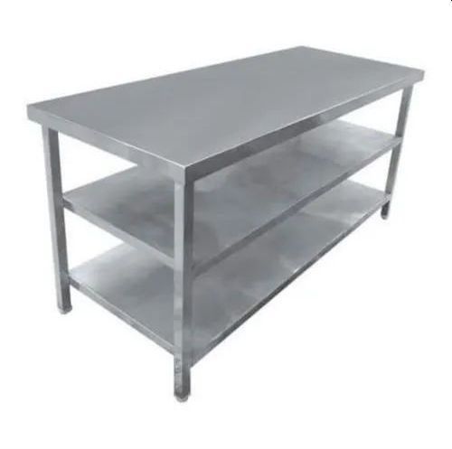 Stainless Steel Tip Top Service Table