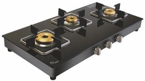 3B Hunk Plus Goodflame 3 Brass Burner Gas Stove