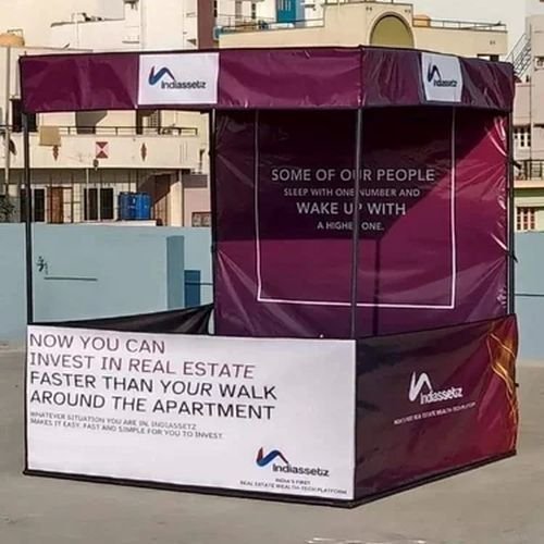 Outdoor Advertising Stall