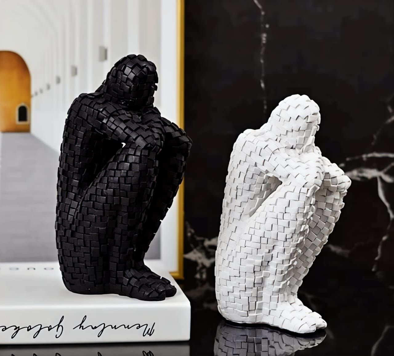 Abstract Human Artistic Decor Sculptures