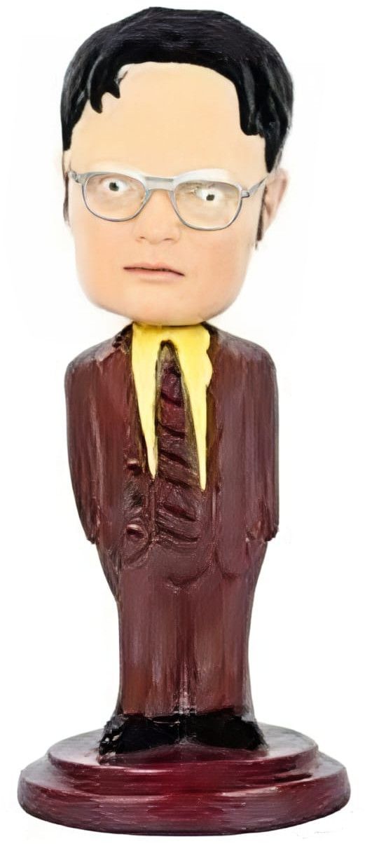 Classic Brown Office Character Tabletop Figurine