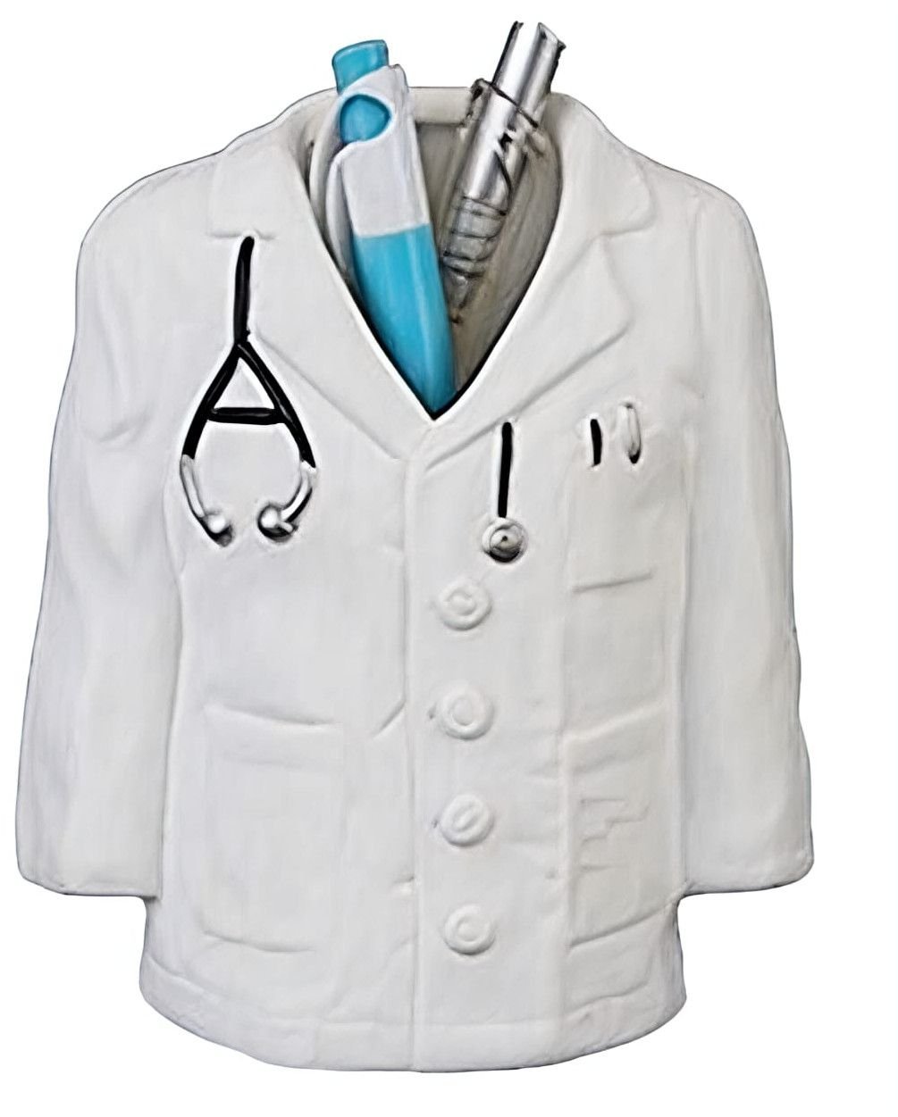 Doctor Style White Coat Pen Holder
