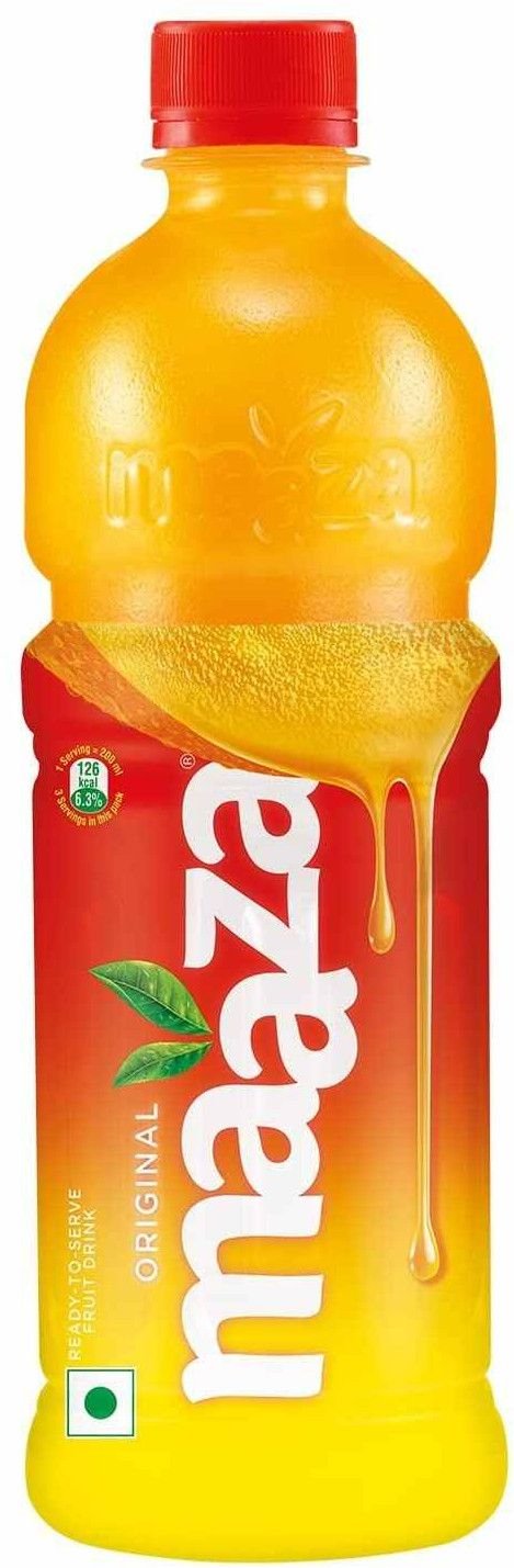 600 Ml Maaza Mango Drink Bottle