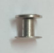6mm threaded brass nickel rivet
