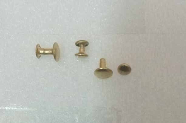 7mm Double Head Brass Belt Screw