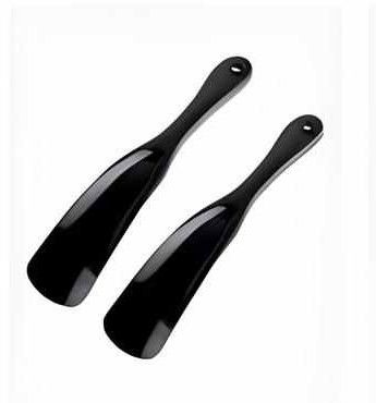 Black Plastic Shoe Horn