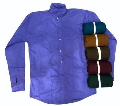 Mens Cotton Plain Shirts