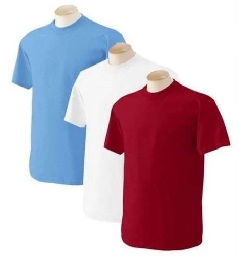 Mens Cotton Round Neck T-Shirts
