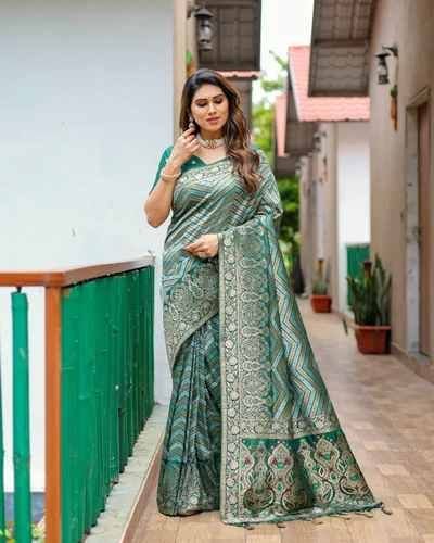 Heavy Zari Kanchipuram Saree