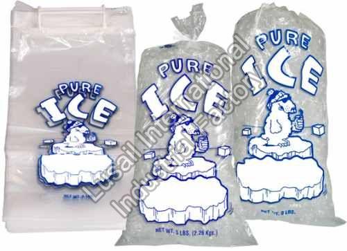 Plastic Ice Packing Bag