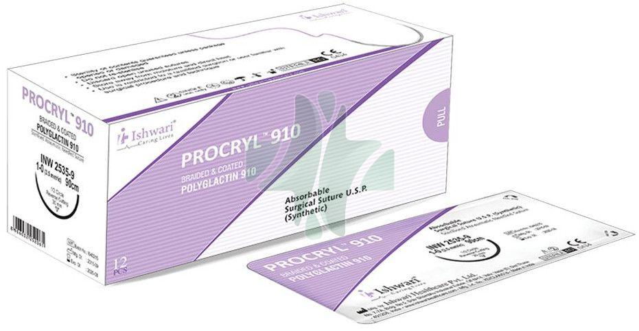 Ishwari Procryl 910 Absorbable Surgical Suture