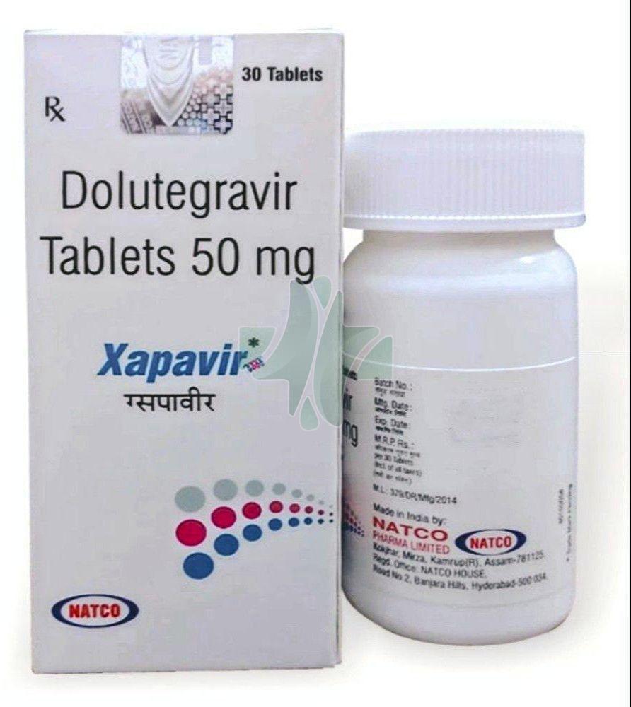 Xapavir 50mg Dolutegravir Tablet