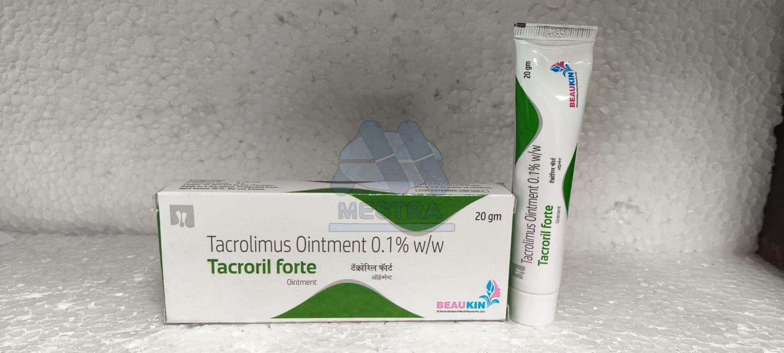 20gm Tacroril Forte Tacrolimus Ointment