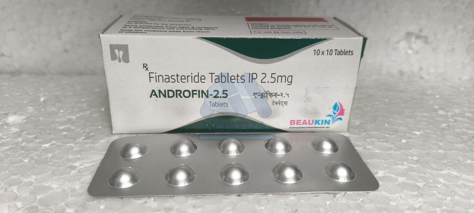 Androfine 2.5mg Finasteride Tablets