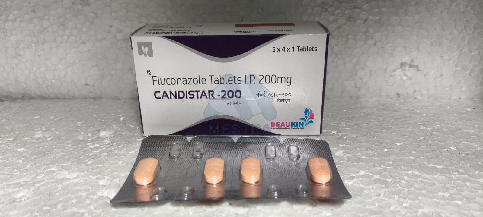 Candistar 200mg Fluconazole Tablets