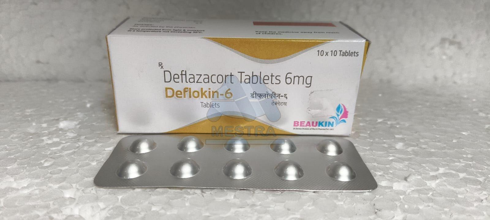 Deflokin 6mg Deflazacort Tablets
