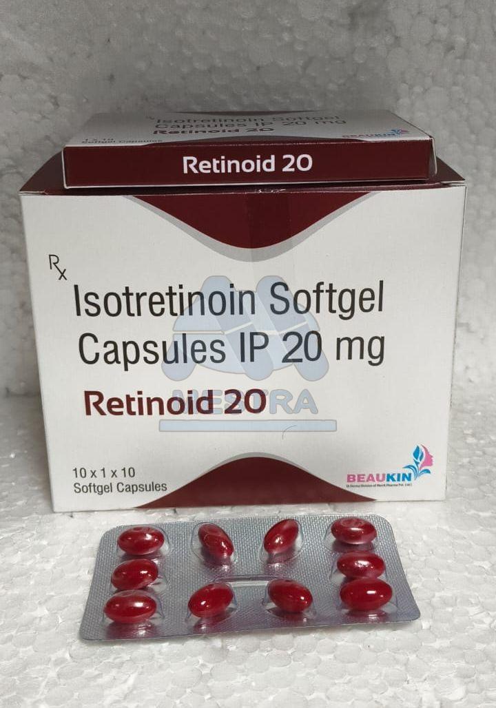 Retinoid 20mg Isotretinoin Softgel Capsules