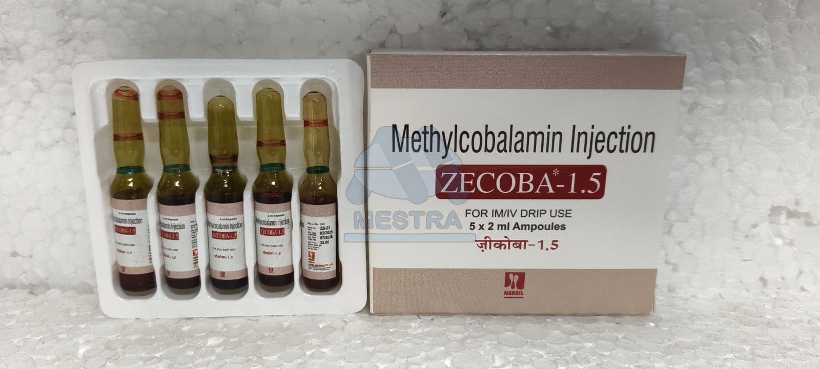 Zecoba 1.5mg Methylocbalamin Injection