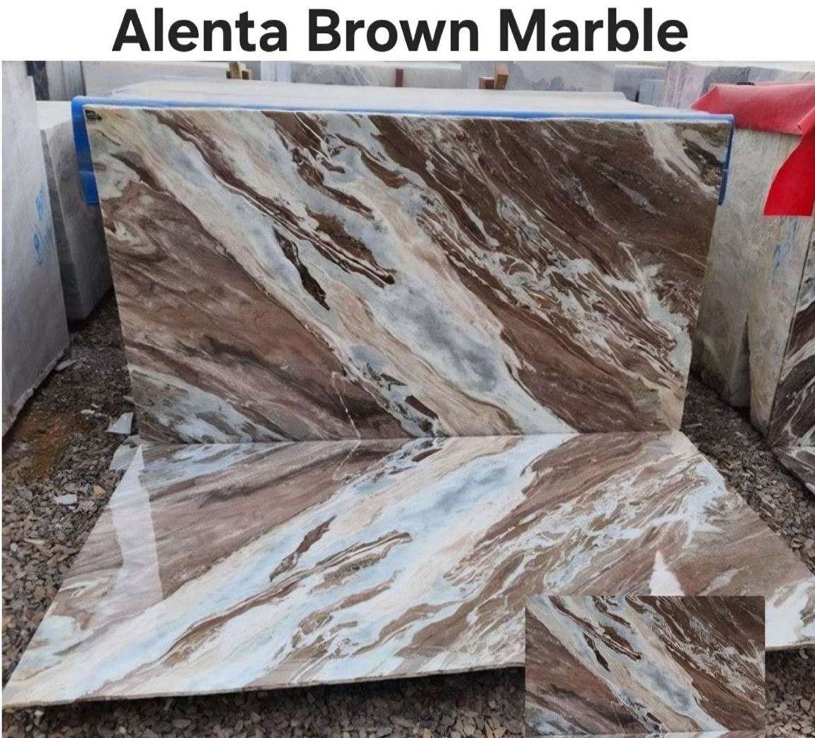 Alenta Brown Marble Slab