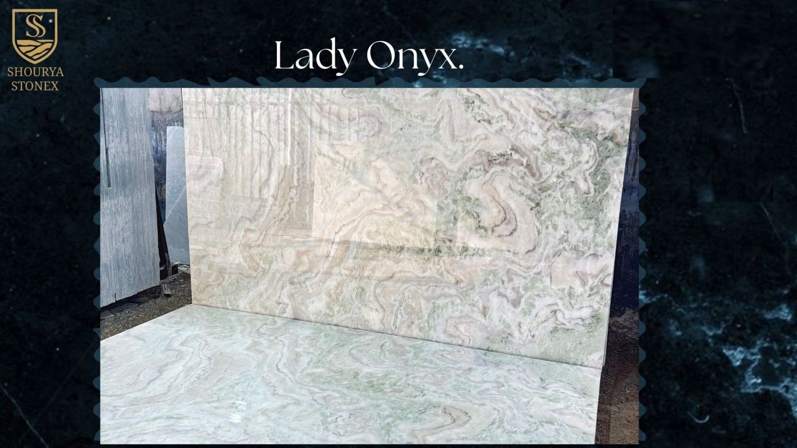 Lady Onyx Marble Slab