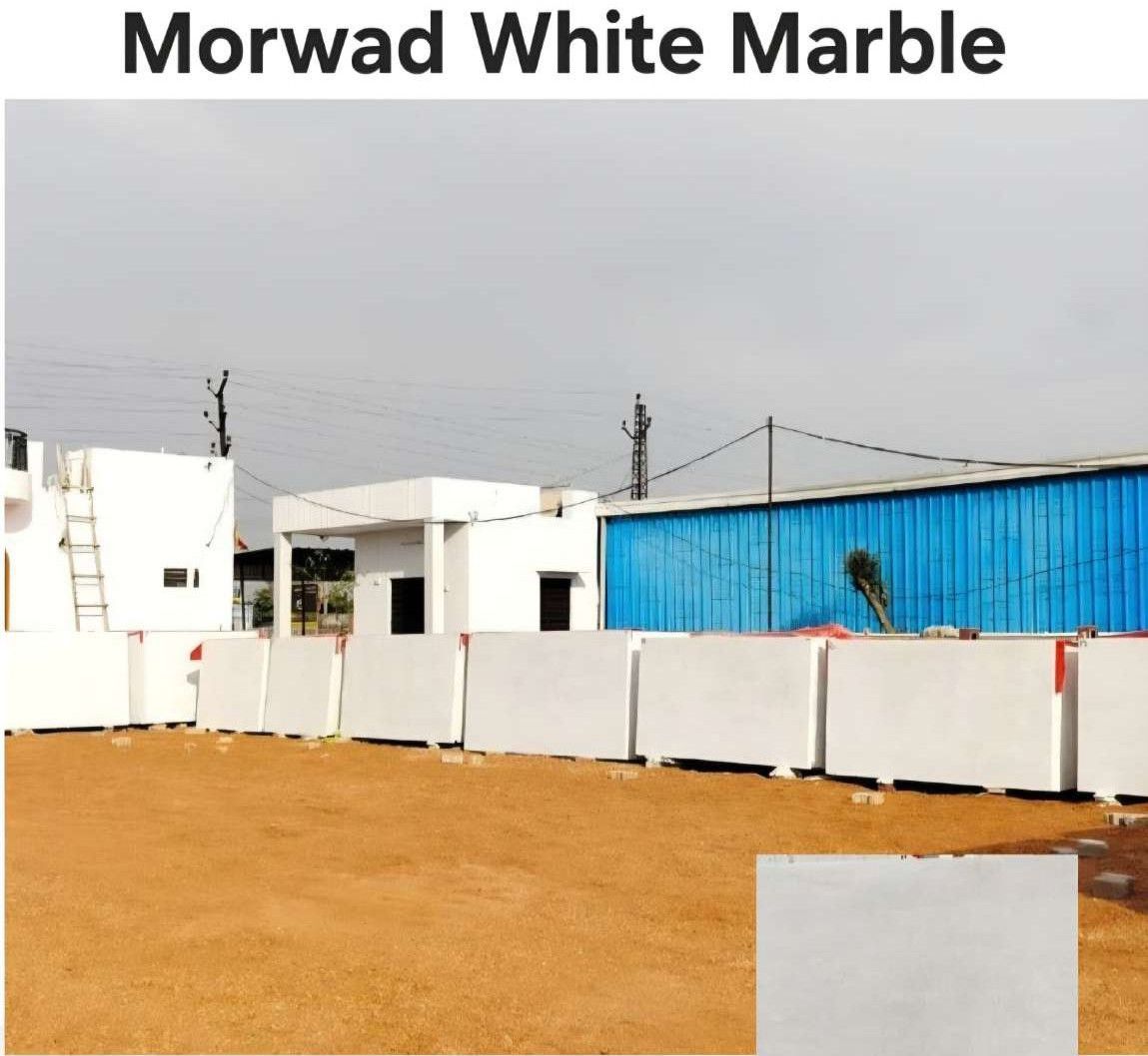 Morwad White Marble Slab