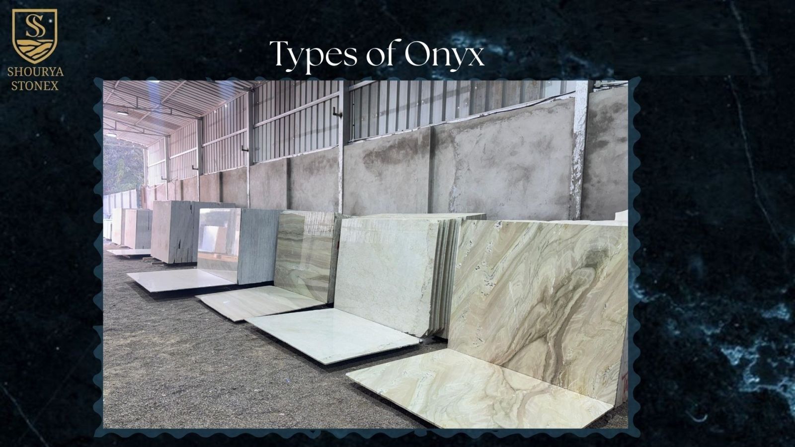 Multi Color Onyx Marble Slab