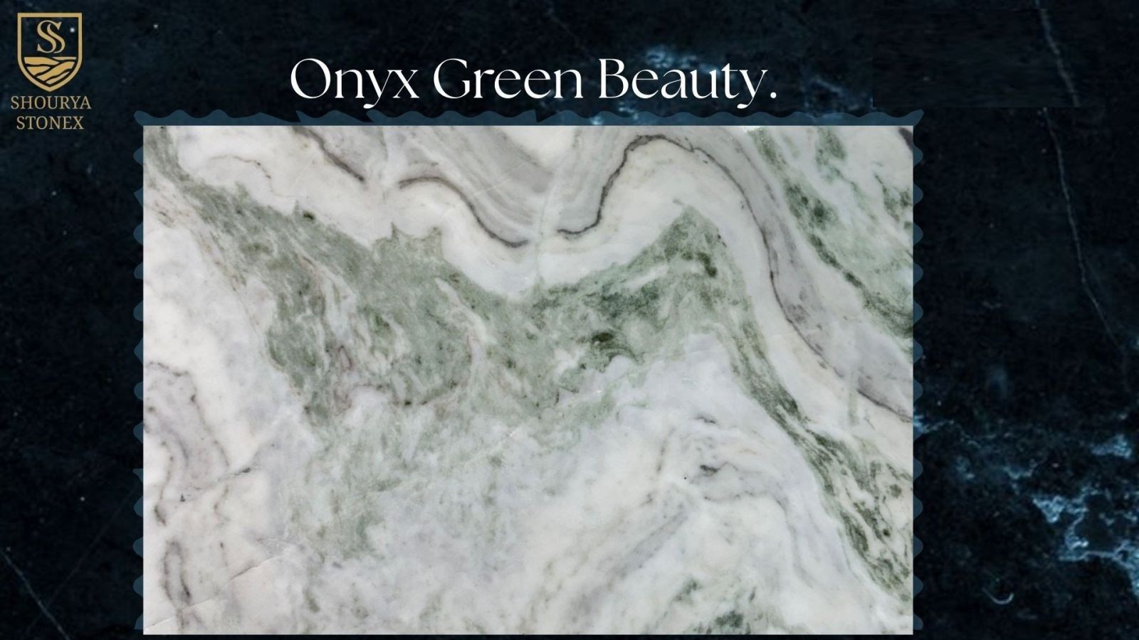 Onyx Green Beauty Marble Slab