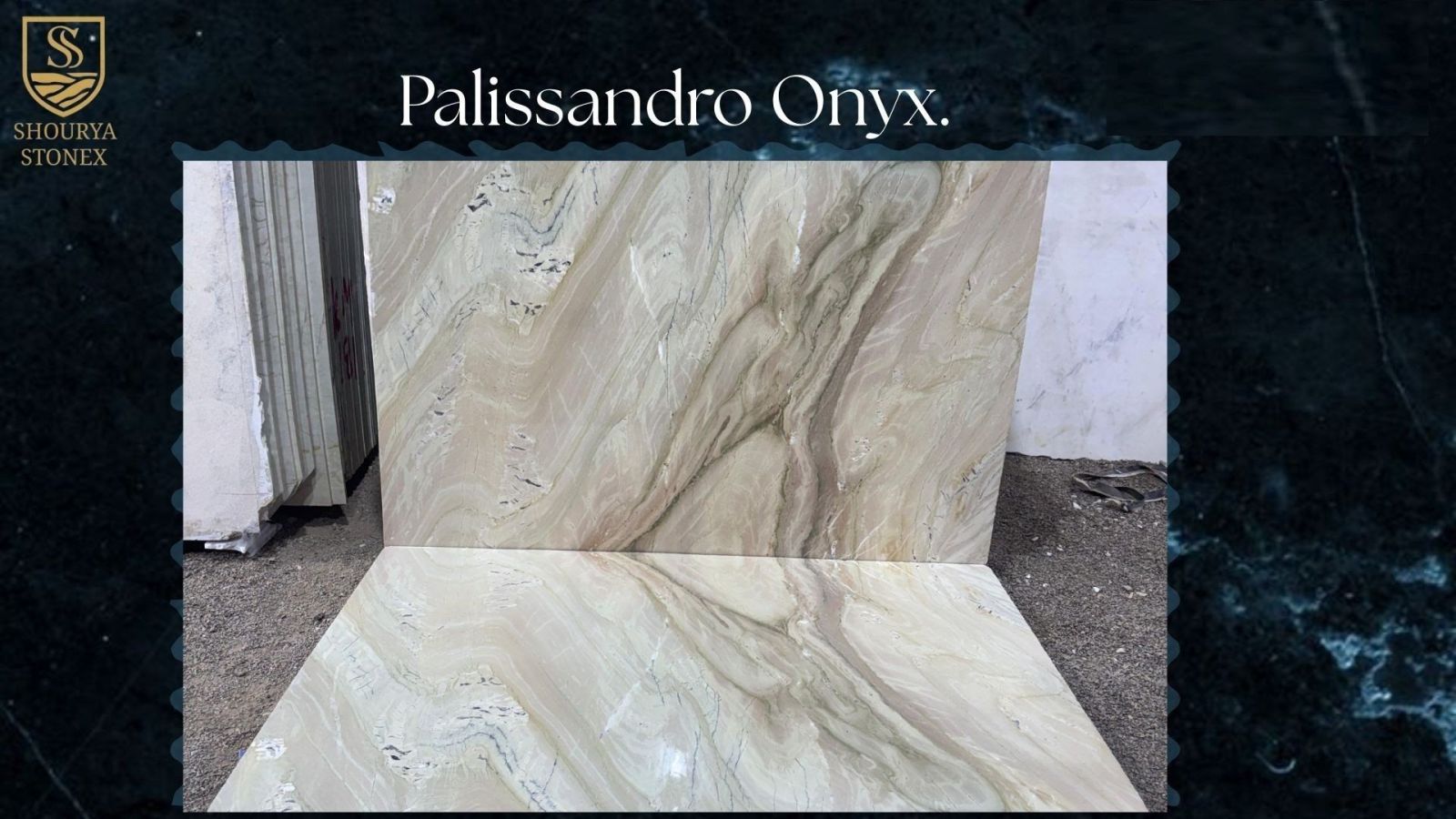 Palissandro Onyx Marble Slab