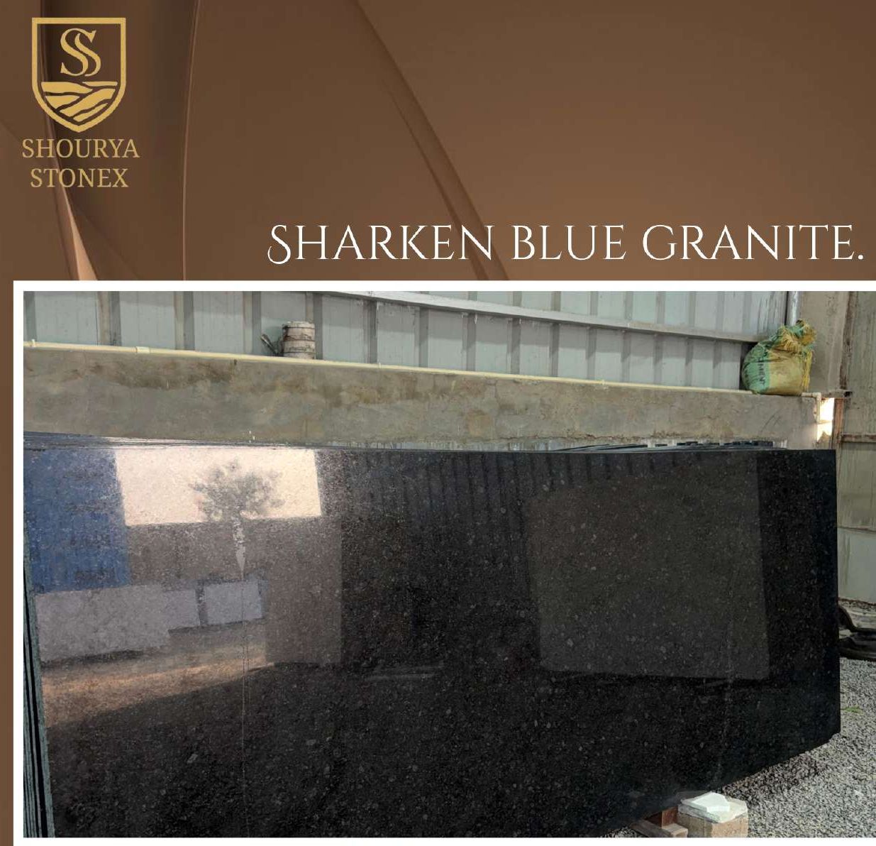 Sharken Blue Granite Slab