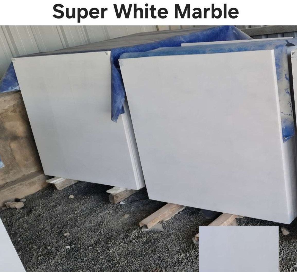 Super White Marble Slab