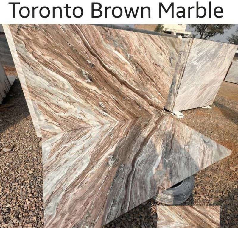 Toronto Brown Marble Slab