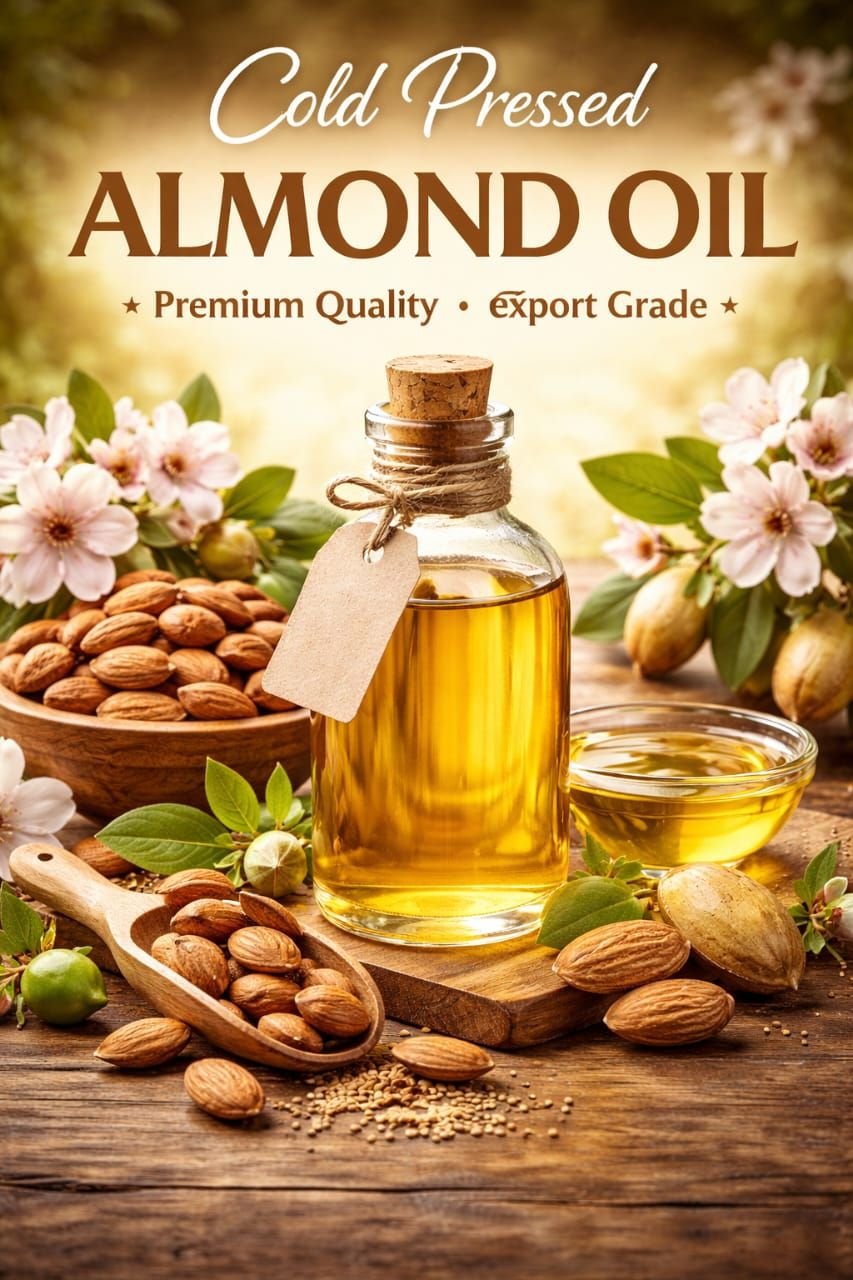 Cold Pressed Almond Oil