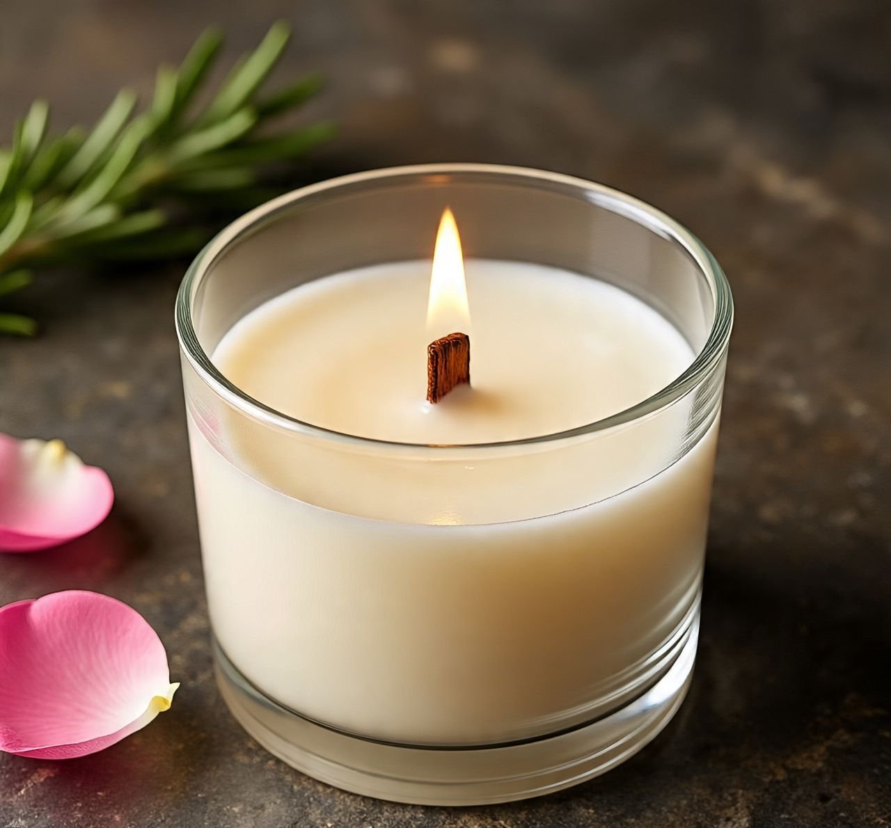Sandalwood Rose Highly Scented Candle