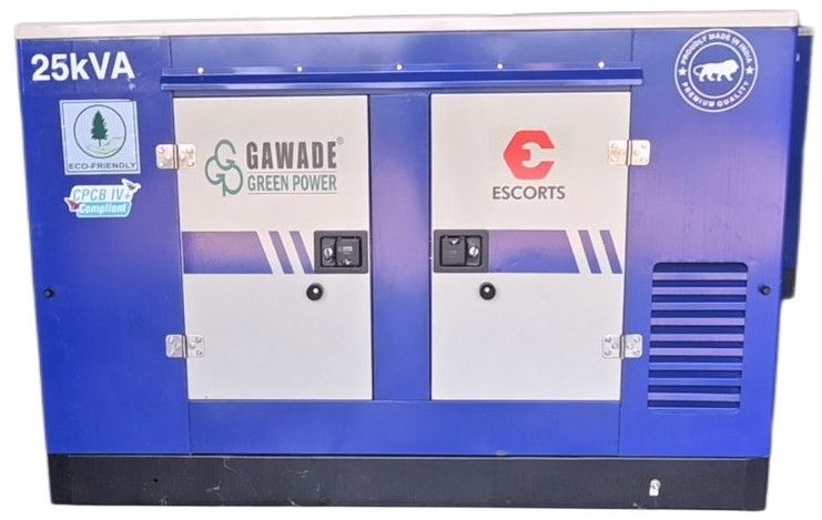 25 kVA Cpcb IV+ GGP-Escorts Diesel Generator