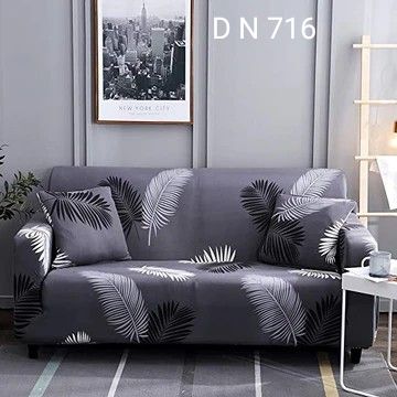 2 Seater Stylish Printed Sofa Cover